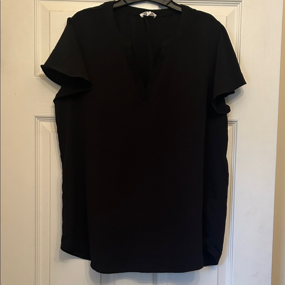 Maurices Classic Black Blouse